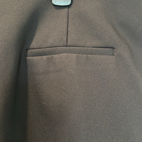 RACHEL ZOE BLACK PULL ON STRETCHY ANKLE DRESS PANTS SIZE 16 - Picture 4 of 9